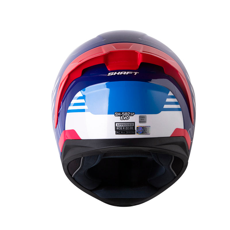 Casco SHAFT SH-582SP EVO ACENES L BLANCO.PR/AZ UN 1 · vista adicional