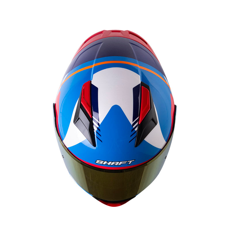 Casco SHAFT SH-582SP EVO ACENES L BLANCO.PR/AZ UN 1 · vista adicional