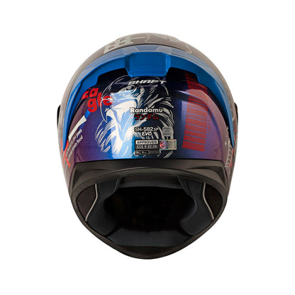 Casco SHAFT SH-582SP EVO RANDAMU L CAMA/ROJO · vista adicional