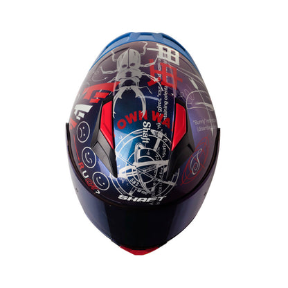 Casco SHAFT SH-582SP EVO RANDAMU L CAMA/ROJO · vista adicional