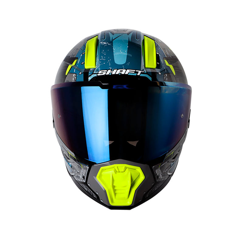Casco SHAFT SH-595 OMEGA L GRIS.OS/AZUL UN 1 · vista adicional