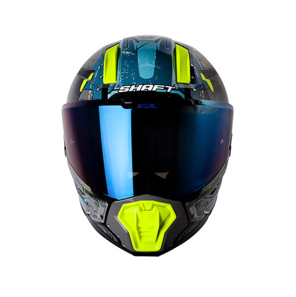 Casco SHAFT SH-595 OMEGA L GRIS.OS/AZUL UN 1 · vista adicional