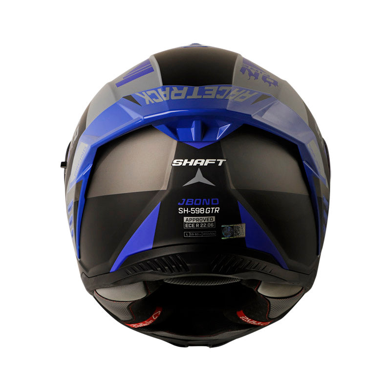Casco SHAFT SH-598 GTR JBOND L GREY/BLUE MATE UN 1 · vista adicional