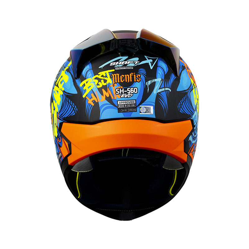 Casco SHAFT MENFIS M BLUE MATE UN 1 · vista adicional