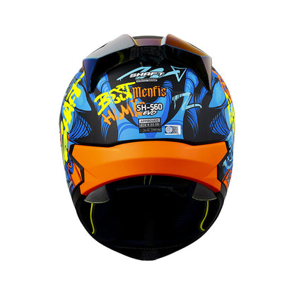 Casco SHAFT MENFIS M BLUE MATE UN 1 · vista adicional