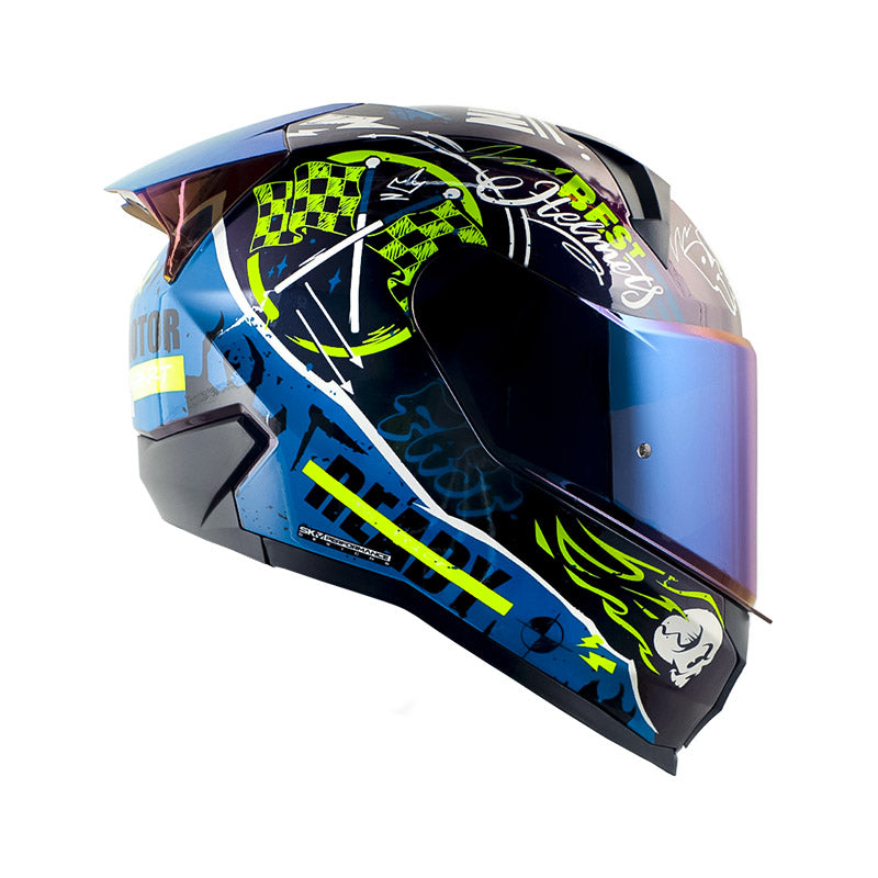 Casco SHAFT MOTION V2 L CAM/NEON/YELL BRILLO UN 1 · vista adicional