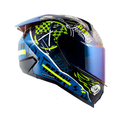 Casco SHAFT MOTION V2 L CAM/NEON/YELL BRILLO UN 1 · vista adicional