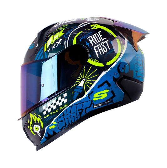 Casco SHAFT MOTION V2 L CAM/NEON/YELL BRILLO UN 1