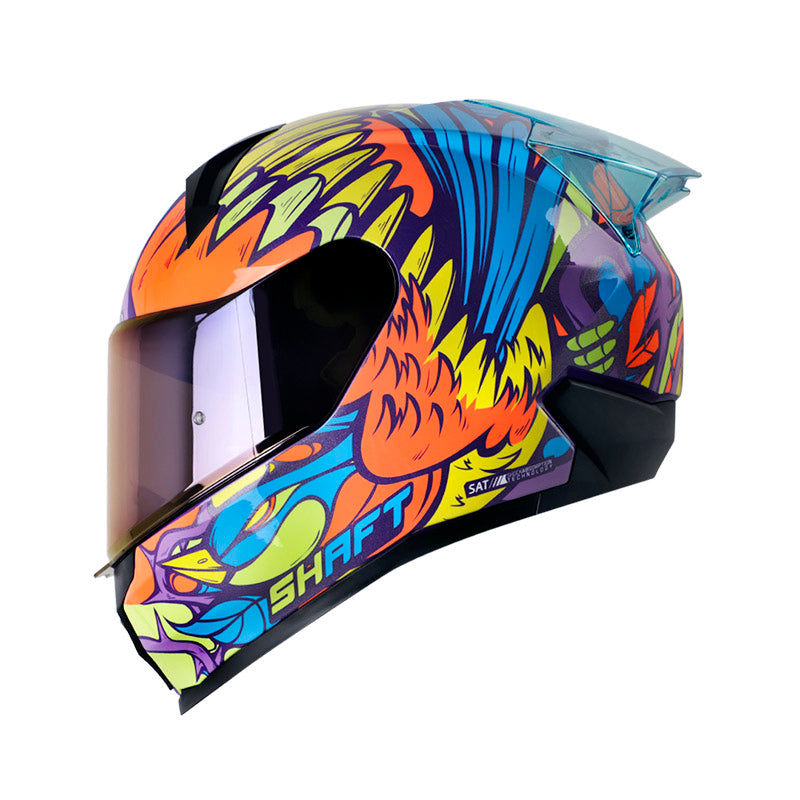Casco SHAFT SH-560 EVO FLY L MORADO/AZUL