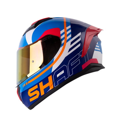 Casco SHAFT SH-582SP EVO ACENES L BLANCO.PR/AZ UN 1